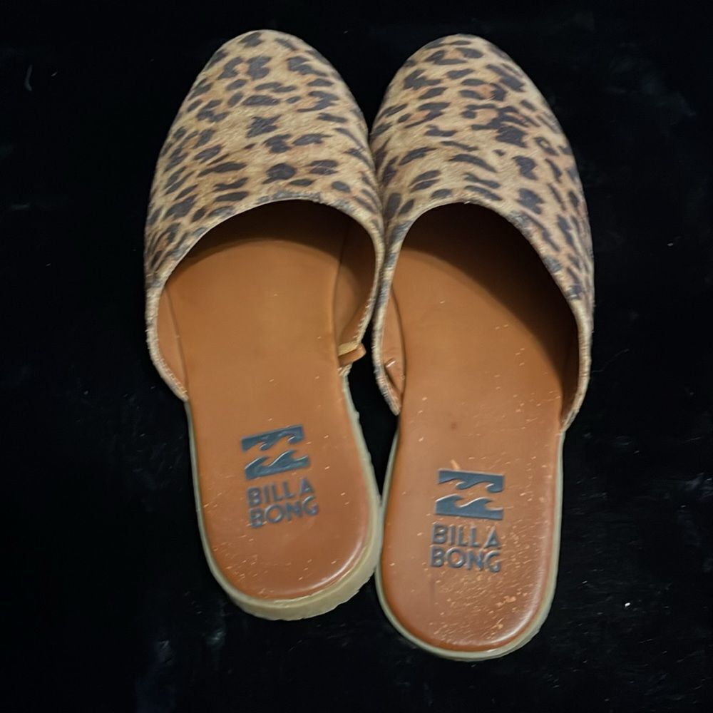 Billabong Leopard Print Slip-On Shoes - Picture 3 of 8
